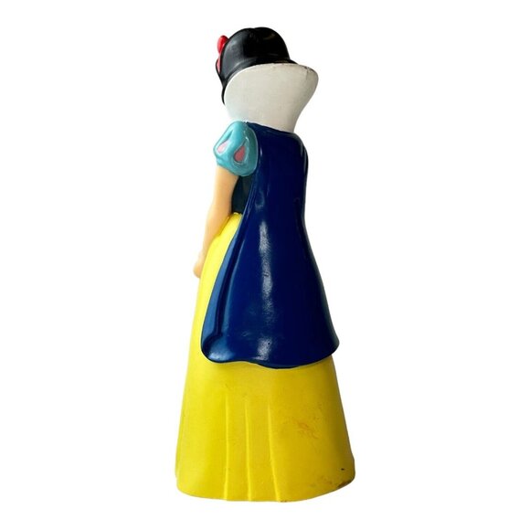 Vintage Disney Snow White Plastic Coin Bank 7.5" GUC Missing Plug - Picture 3 of 6